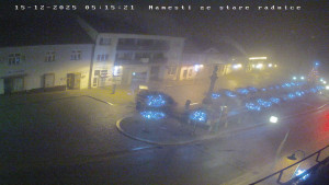 Město Bystřice nad Pernštejnem - Masarykovo náměstí - 15.12.2025 v 05:15 Město Bystřice nad Pernštejnem - Masarykovo náměstí - 15.12.2025 v 05:15