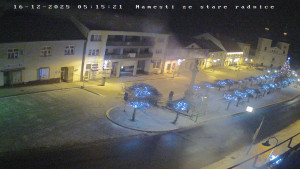 Město Bystřice nad Pernštejnem - Masarykovo náměstí - 16.12.2025 v 05:15 Město Bystřice nad Pernštejnem - Masarykovo náměstí - 16.12.2025 v 05:15