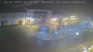 Město Bystřice nad Pernštejnem - Masarykovo náměstí - 16.12.2025 v 21:45 Město Bystřice nad Pernštejnem - Masarykovo náměstí - 16.12.2025 v 21:45