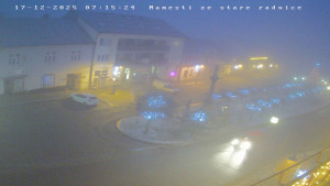 Město Bystřice nad Pernštejnem - Masarykovo náměstí - 17.12.2025 v 07:15 Město Bystřice nad Pernštejnem - Masarykovo náměstí - 17.12.2025 v 07:15