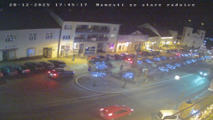 Město Bystřice nad Pernštejnem - Masarykovo náměstí - 28.12.2025 v 17:45 Město Bystřice nad Pernštejnem - Masarykovo náměstí - 28.12.2025 v 17:45