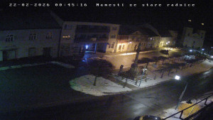 Město Bystřice nad Pernštejnem - Masarykovo náměstí - 22.2.2026 v 00:45 Město Bystřice nad Pernštejnem - Masarykovo náměstí - 22.2.2026 v 00:45