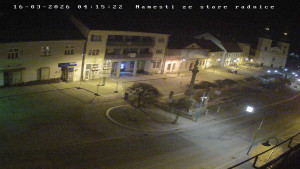 Město Bystřice nad Pernštejnem - Masarykovo náměstí - 16.3.2026 v 04:15 Město Bystřice nad Pernštejnem - Masarykovo náměstí - 16.3.2026 v 04:15