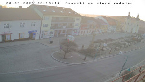 Město Bystřice nad Pernštejnem - Masarykovo náměstí - 20.3.2026 v 06:15 Město Bystřice nad Pernštejnem - Masarykovo náměstí - 20.3.2026 v 06:15