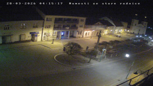 Město Bystřice nad Pernštejnem - Masarykovo náměstí - 28.3.2026 v 04:15 Město Bystřice nad Pernštejnem - Masarykovo náměstí - 28.3.2026 v 04:15