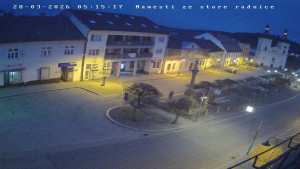 Město Bystřice nad Pernštejnem - Masarykovo náměstí - 28.3.2026 v 05:15 Město Bystřice nad Pernštejnem - Masarykovo náměstí - 28.3.2026 v 05:15