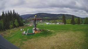 Horské atrakce Ramzová - Horní část sjezdovky Skiareálu Ramzová - 5.5.2025 v 14:00 Horské atrakce Ramzová - Horní část sjezdovky Skiareálu Ramzová - 5.5.2025 v 14:00