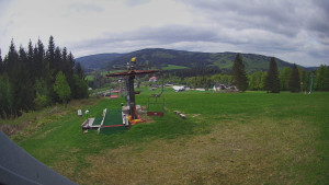 Horské atrakce Ramzová - Horní část sjezdovky Skiareálu Ramzová - 5.5.2025 v 15:00 Horské atrakce Ramzová - Horní část sjezdovky Skiareálu Ramzová - 5.5.2025 v 15:00