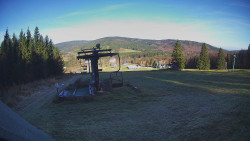 Horní část sjezdovky Skiareálu Ramzová