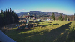 Horní část sjezdovky Skiareálu Ramzová