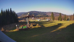 Horní část sjezdovky Skiareálu Ramzová