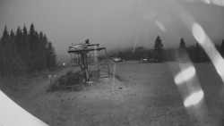 Horní část sjezdovky Skiareálu Ramzová