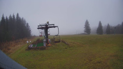 Horní část sjezdovky Skiareálu Ramzová