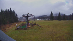 Horní část sjezdovky Skiareálu Ramzová