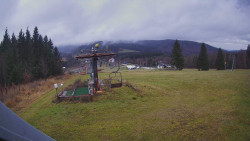 Horní část sjezdovky Skiareálu Ramzová