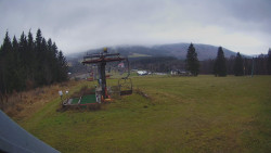 Horní část sjezdovky Skiareálu Ramzová