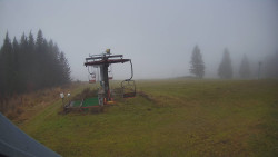 Horní část sjezdovky Skiareálu Ramzová