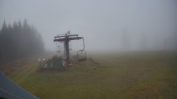 Horní část sjezdovky Skiareálu Ramzová