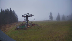 Horní část sjezdovky Skiareálu Ramzová