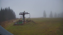 Horní část sjezdovky Skiareálu Ramzová