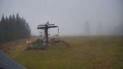 Horní část sjezdovky Skiareálu Ramzová