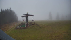 Horní část sjezdovky Skiareálu Ramzová