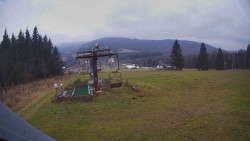 Horní část sjezdovky Skiareálu Ramzová