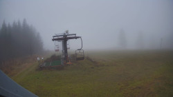 Horní část sjezdovky Skiareálu Ramzová