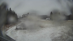 Horní část sjezdovky Skiareálu Ramzová