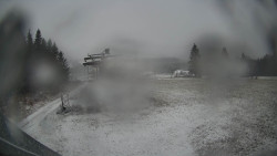 Horní část sjezdovky Skiareálu Ramzová