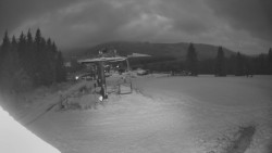 Horní část sjezdovky Skiareálu Ramzová