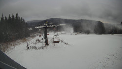 Horní část sjezdovky Skiareálu Ramzová