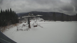 Horní část sjezdovky Skiareálu Ramzová