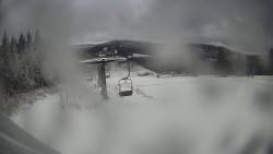 Horní část sjezdovky Skiareálu Ramzová