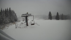 Horní část sjezdovky Skiareálu Ramzová