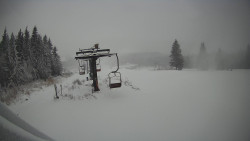 Horní část sjezdovky Skiareálu Ramzová