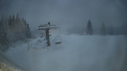 Horní část sjezdovky Skiareálu Ramzová