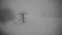 Horní část sjezdovky Skiareálu Ramzová