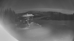 Horní část sjezdovky Skiareálu Ramzová