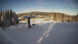 Horní část sjezdovky Skiareálu Ramzová