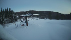 Horní část sjezdovky Skiareálu Ramzová