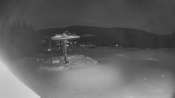 Horní část sjezdovky Skiareálu Ramzová