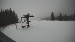 Horní část sjezdovky Skiareálu Ramzová