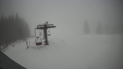 Horní část sjezdovky Skiareálu Ramzová