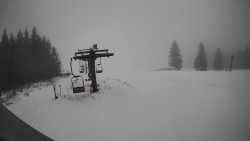 Horní část sjezdovky Skiareálu Ramzová