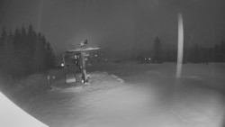 Horní část sjezdovky Skiareálu Ramzová