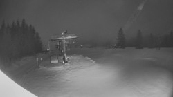 Horní část sjezdovky Skiareálu Ramzová