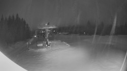 Horní část sjezdovky Skiareálu Ramzová