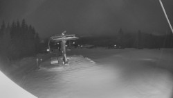 Horní část sjezdovky Skiareálu Ramzová