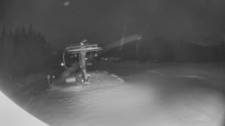 Horní část sjezdovky Skiareálu Ramzová